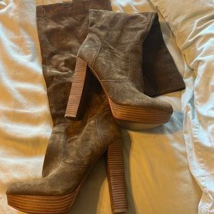 Boutique 9 (Nine West) Suade Boots Size 7.